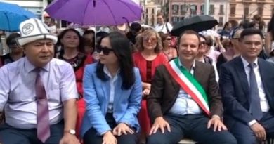 Cagliari celebra l'anniversario del popolo Chirghiso