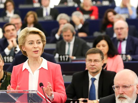 Ursula von der Leyen, foto Parlamento europeo
