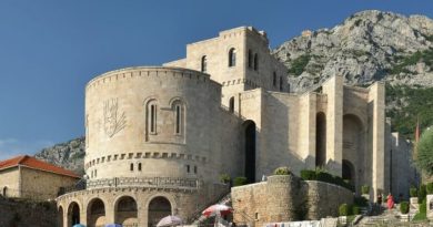 Castello di Kruja, foto Pudelek commons wikipedia