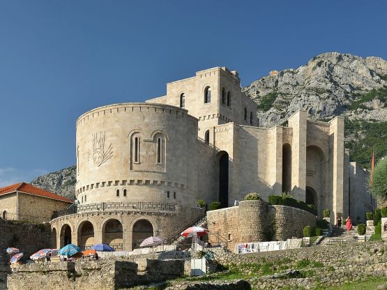 Castello di Kruja, foto Pudelek commons wikipedia