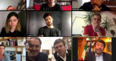 Videoconferenza Franceschini e artisti