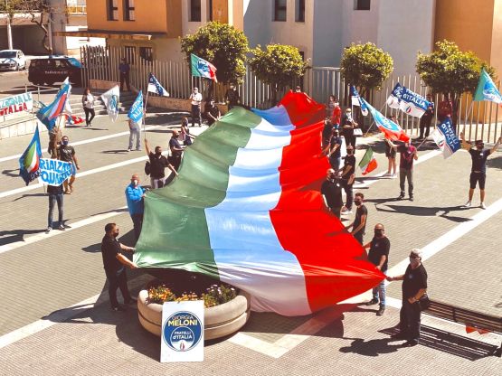 Manifestazione Fratelli D'Italia, Gioventù Nazionale