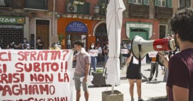 Manifestazione studentesca ERSU Cagliari