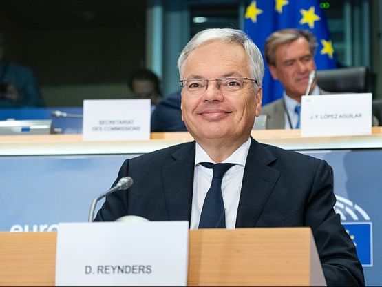 Didier Reynders, foto Parlamento europeo europarl.europa.eu