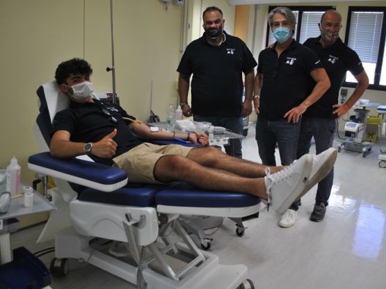 BMW Motorrad club Sardegna, donazione sangue