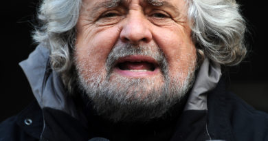Il fondatore del movimento 5 Stelle Beppe Grillo
