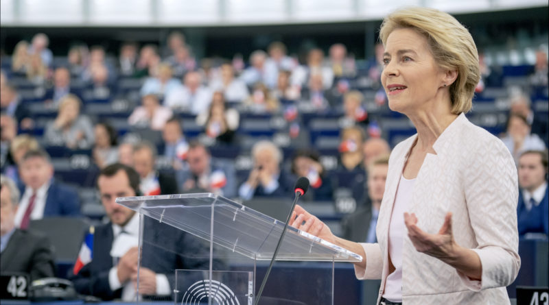Ursula von der Leyen, European Parliament from EU - Ursula von der Leyen presents her vision to MEPs, CC BY 2.0