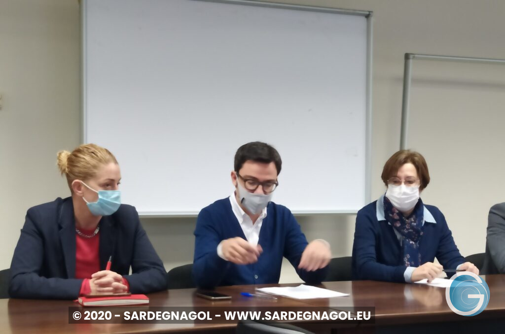 Maria Laura Orrù, Francesco Agus, Laura Caddeo, foto Sardegnagol, riproduzione riservata 2020