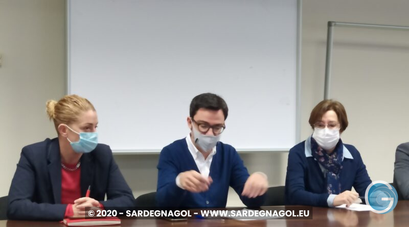 Maria Laura Orrù, Francesco Agus, Laura Caddeo, foto Sardegnagol, riproduzione riservata 2020