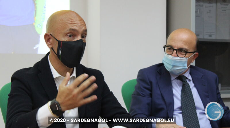 Stefano Sardara, Mario Nieddu, foto Sardegnagol, riproduzione riservata 2020