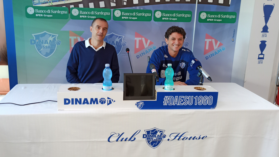 Conferenza Stampa Dinamo Basket restivo