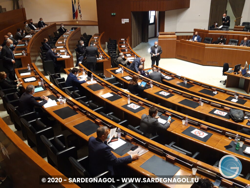 Consiglio regionale Sardegna, foto Sardegnagol riproduzione riservata 2020