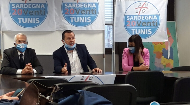 Stefano Tunis, Anita Pili, Emilio Floris, foto Sardegnagol riproduzione riservata 2020