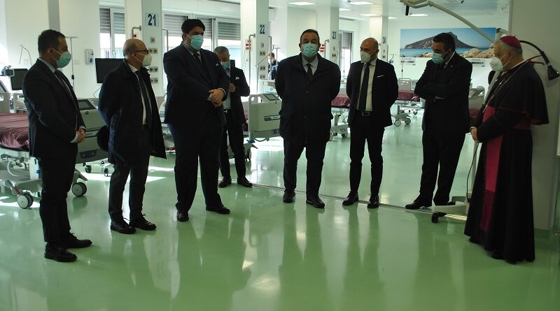 inaugurazione terapia intensiva Aou Sassari
