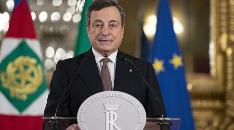 Mario Draghi, foto Francesco Ammendola