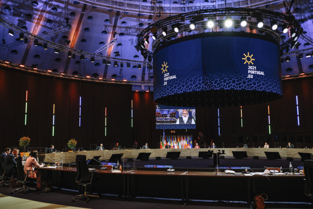 Porto Social Summit, © Portuguese Presidency of the Council of the European Union 2021 – Igor Martins