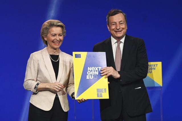 Ursula von Der Leyen, Mario Draghi