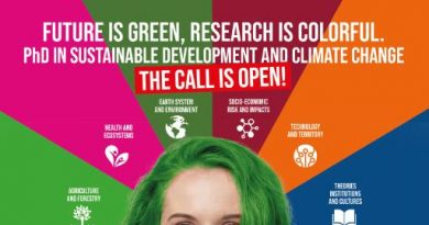 Dottorato sviluppo sostenibile e cambiamento climatico