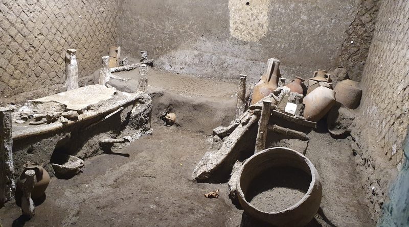 La stanza degli schiavi, Pompei foto MiC