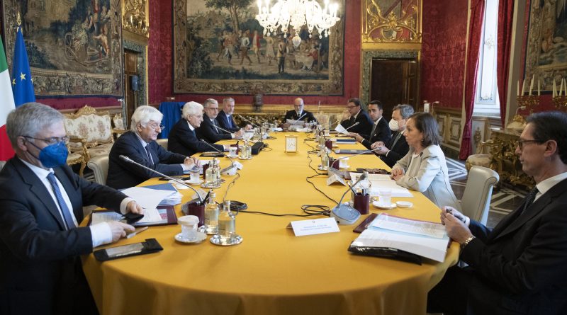 Consiglio Supremo di Difesa, foto Francesco Ammendola - Ufficio per la Stampa e la Comunicazione della Presidenza della Repubblica