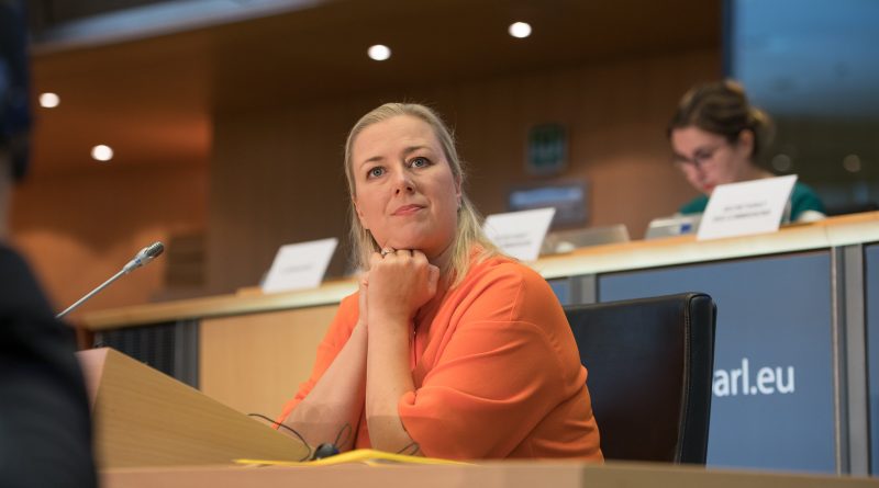 Jutta Urpilainen, foto CC-BY-4.0 and must be credited: "CC-BY-4.0: © European Union 2019 – Source: EP".