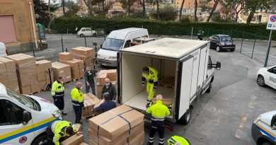 Gli aiuti umanitari della Regione Liguria