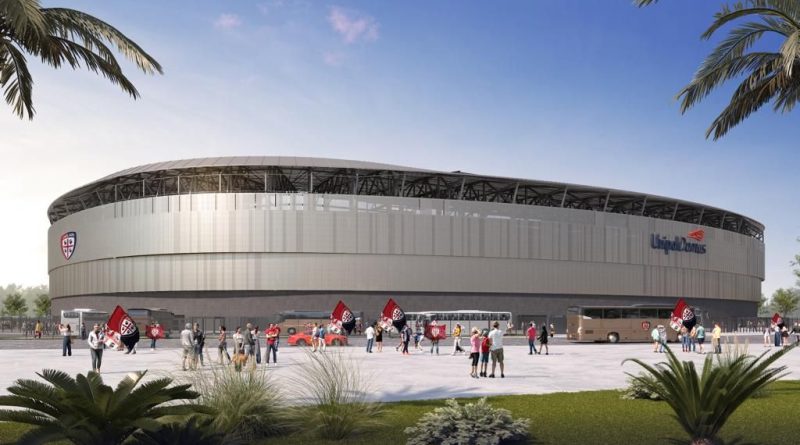 Cagliari Calcio nuovo progetto stadio