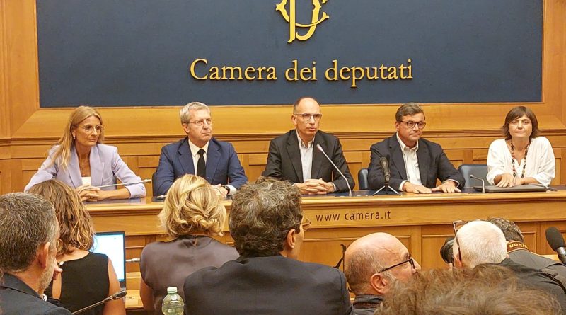 Enrico Letta, Carlo Calenda, foto www.azione.it