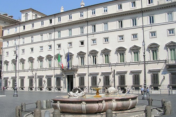 Palazzo Chigi, foto Garante infanzia e Adolescenza