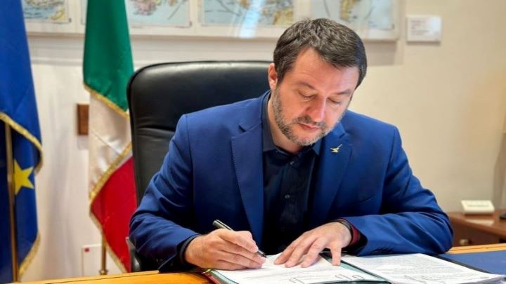 Matteo Salvini, foto mit.gov.it