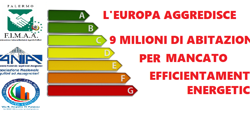 Classi energetiche a rischio per l'immobiliare in Italia