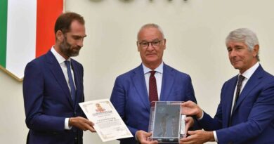 Claudio Ranieri, Andrea Abodi, foto Cagliari Calcio