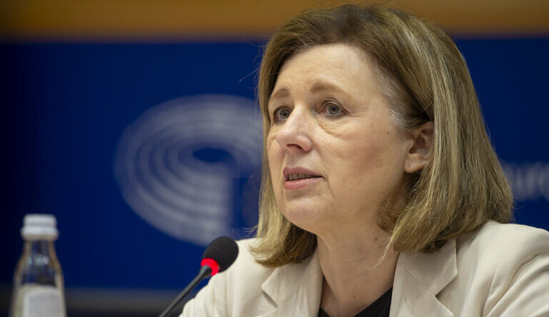 Vera Jourova, foto Eric VIDAL Copyright: © European Union 2024 - Source : EP