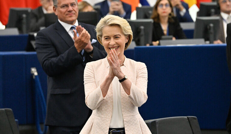 Ursula von der Leyen, foto Philippe STIRNWEISS Copyright: © European Union 2024 - Source : EP